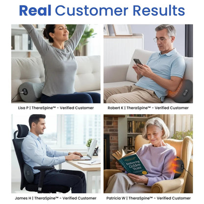 TheraSpine™ Triple Fusion Massager for Back Pain Relief